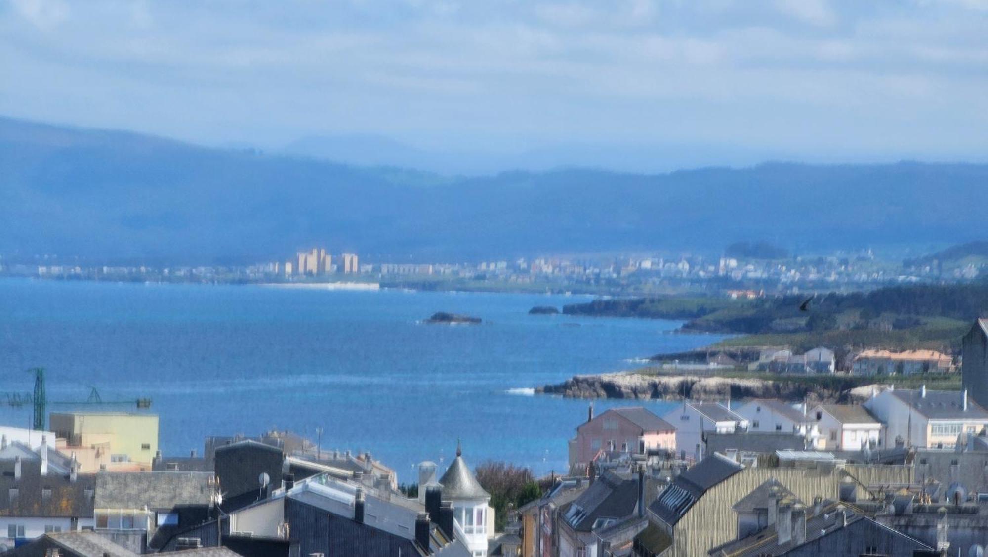 Apartamento Faro Burela Bagian luar foto