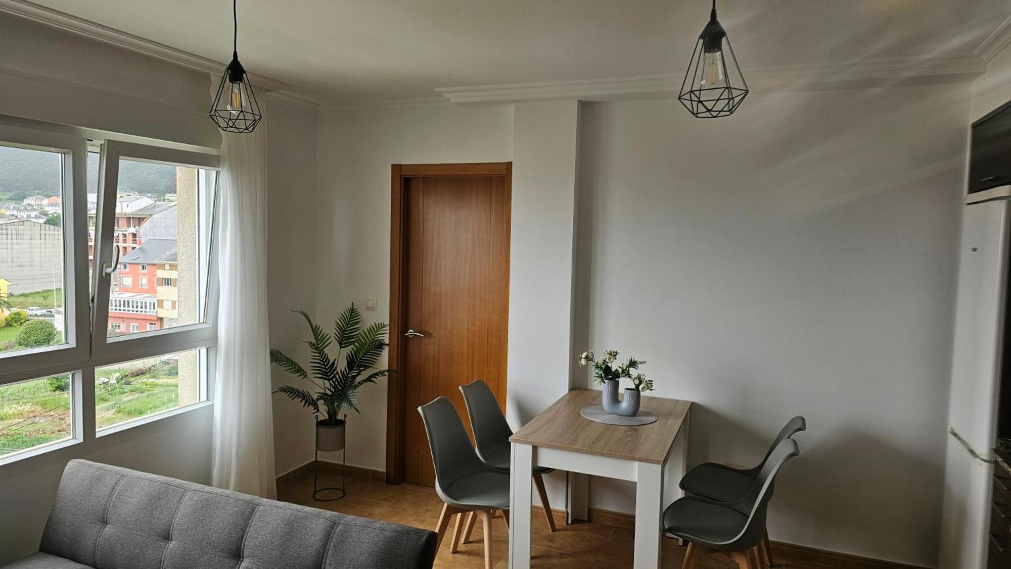 Apartamento Faro Burela Bagian luar foto